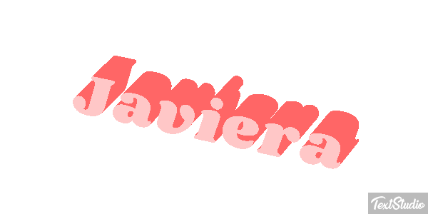 Javiera Effet de texte