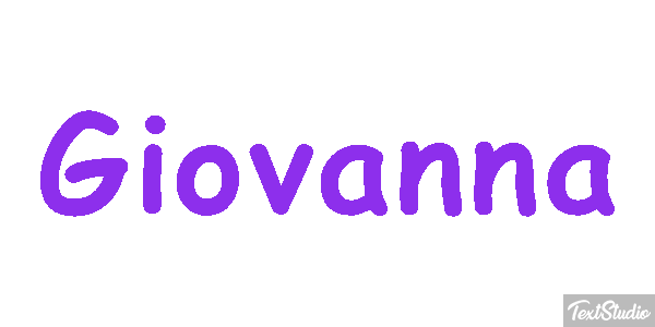 Giovanna Effet de texte