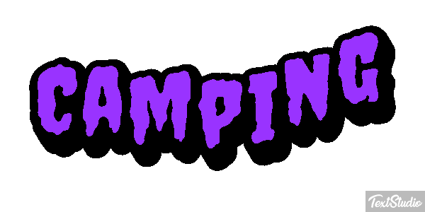 Camping Effetto testo