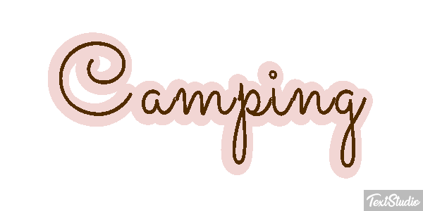 Camping Effetto testo