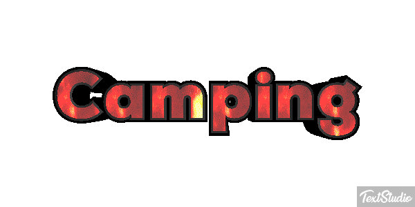 Camping Effetto testo