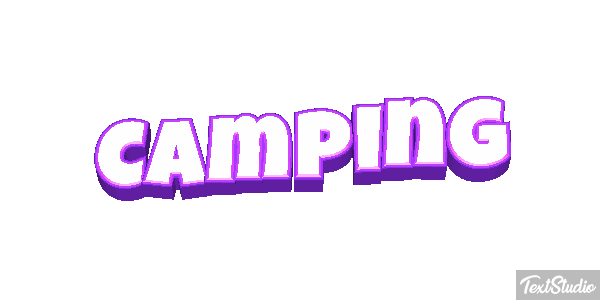 Camping Effetto testo