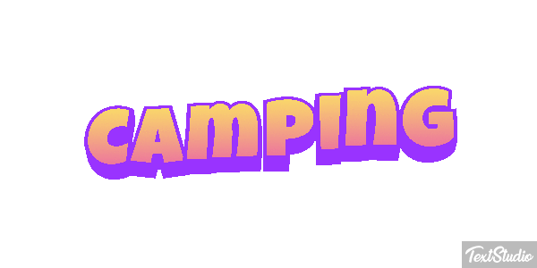 Camping Effetto testo