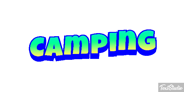 Camping Effetto testo