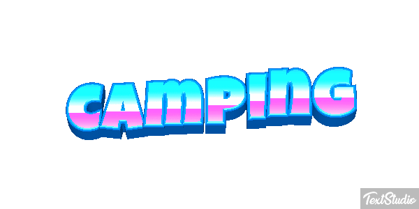 Camping Effetto testo