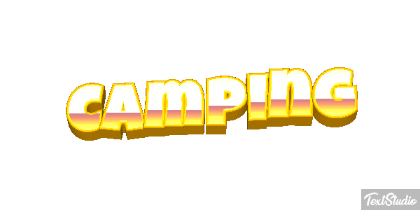Camping Effetto testo