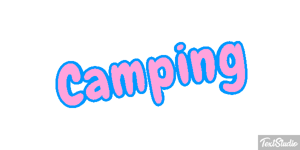 Camping Effetto testo