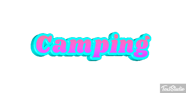 Camping Effetto testo