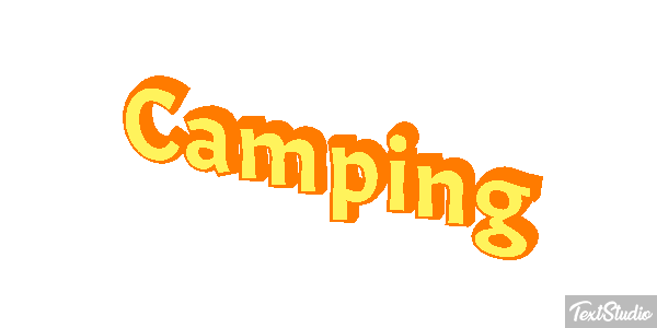 Camping Effetto testo