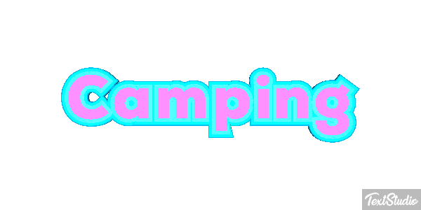 Camping Effetto testo