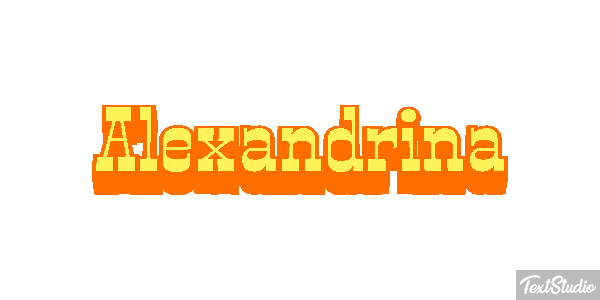 Alexandrina Efeito do texto