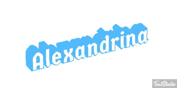 Alexandrina Efeito do texto