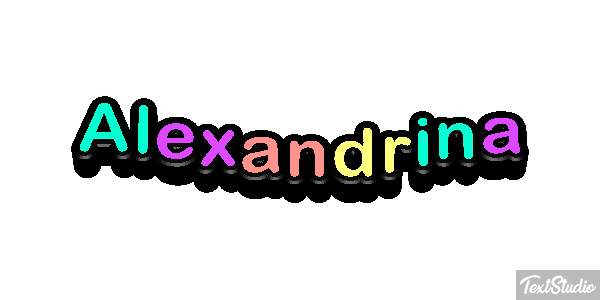 Alexandrina Efeito do texto