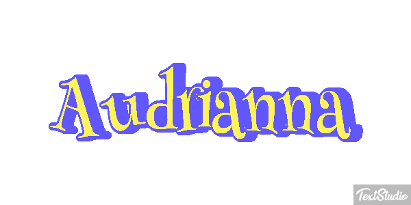 Audrianna Effetto testo