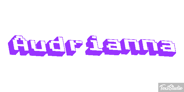 Audrianna Effetto testo