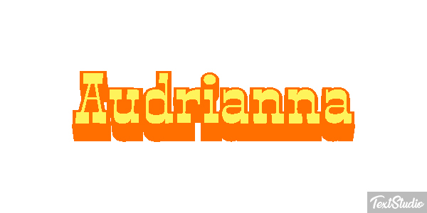 Audrianna Effetto testo