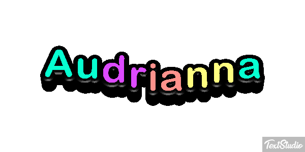 Audrianna Effetto testo