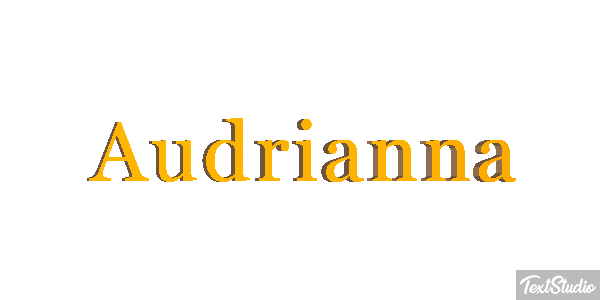 Audrianna Effetto testo