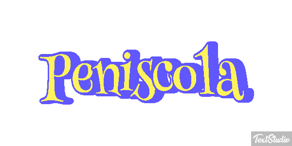 Peniscola Efekt tekstowy