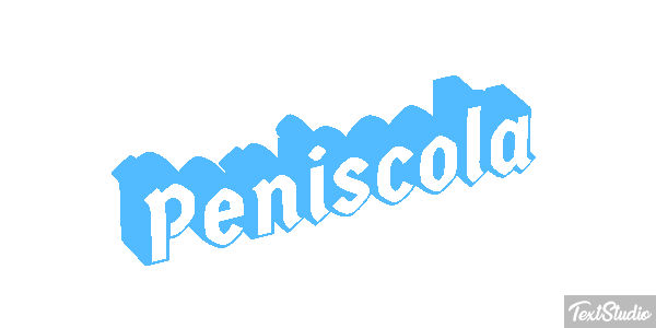 Peniscola Efekt tekstowy