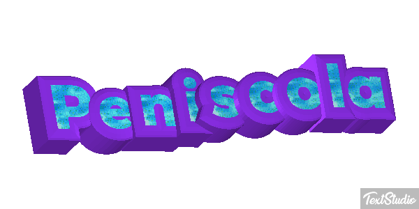 Peniscola Efekt tekstowy