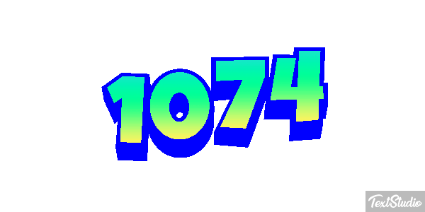 1074 Text effect
