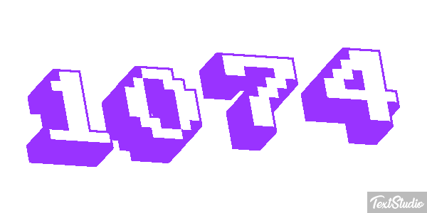 1074 Text effect