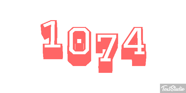 1074 Text effect