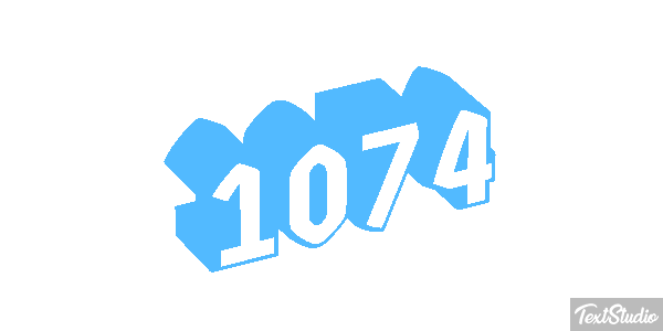 1074 Text effect