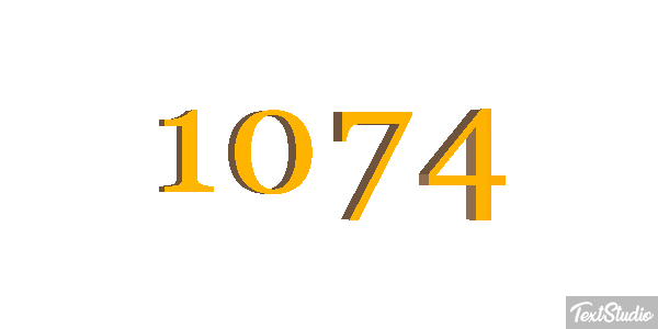 1074 Text effect