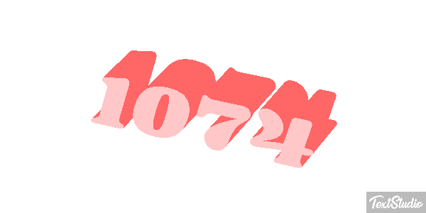 1074 Text effect