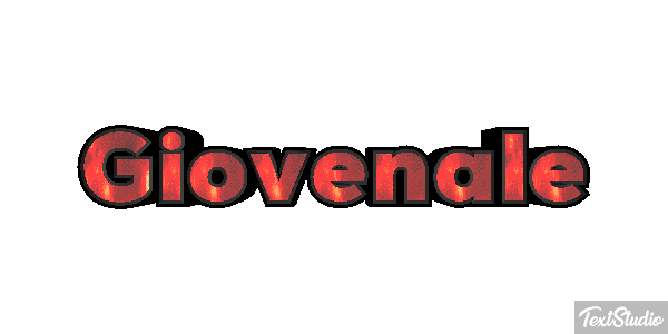 Giovenale Text effect