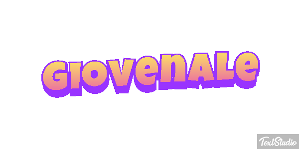 Giovenale Text effect