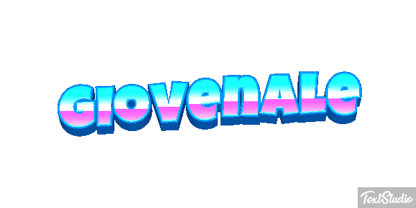 Giovenale Text effect