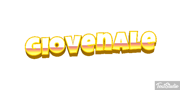 Giovenale Text effect