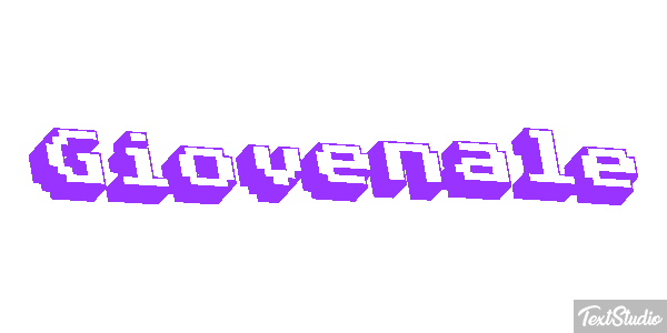 Giovenale Text effect