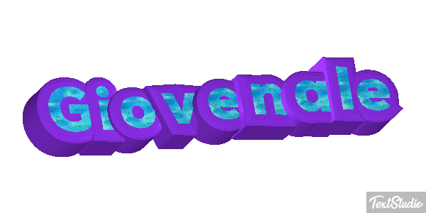 Giovenale Text effect