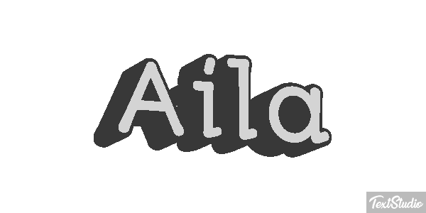 Aila Text effect