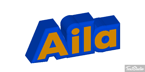 Aila Text effect