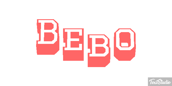 Bebo テキスト効果