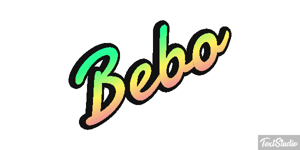 Bebo テキスト効果