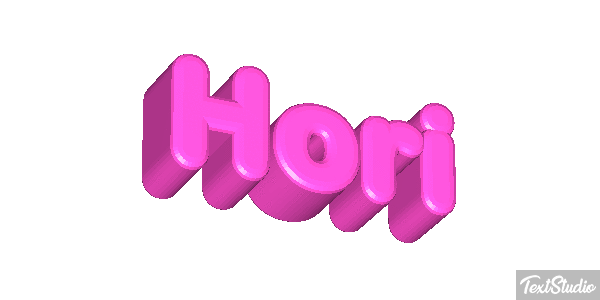 Hori Text effect
