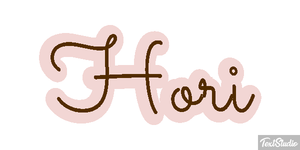 Hori Text effect