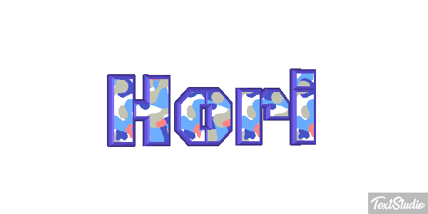 Hori Text effect