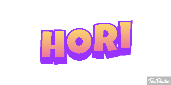 Hori Text effect