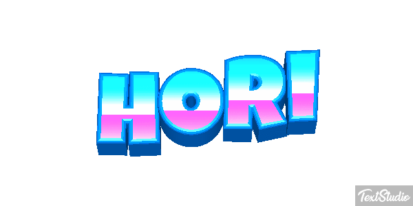 Hori Text effect