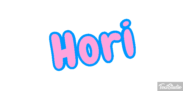 Hori Text effect