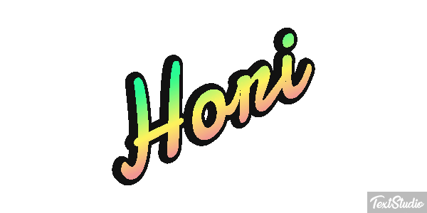 Hori Text effect