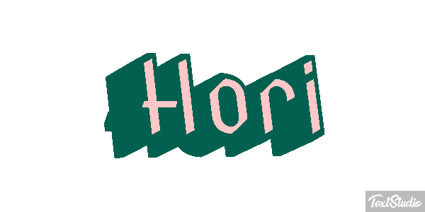 Hori Text effect