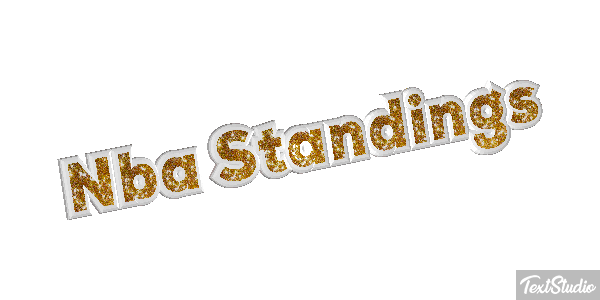 Nba Standings Efeito do texto